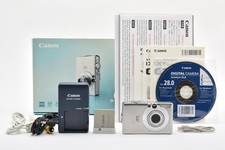 Canon IXY DIGITAL 70 Silver Compact Digital Camera Tested Working Japan