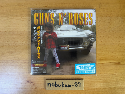 Guns N' Roses Nothin' / Atlas SHM-CD Japan Exclusive Single UICY