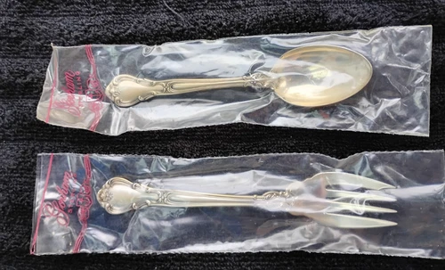 Vintage Gorham Sterling silver spoon and fork