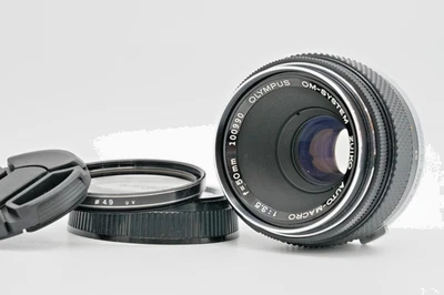 [ Near Mint ] OLYMPUS OM-System Zuiko Auto-Macro 50mm F3.5 Lentille De Japon - Photo 1/4