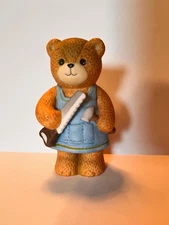 Lucy and Me Lucy Rigg Bear w/Tools Saw and Hammer 1984 Enesco