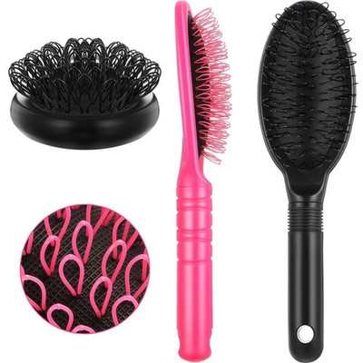 2 Pieces Loop Wig Brush Hair Extension Brush Hair Pieces for Brushing Styling