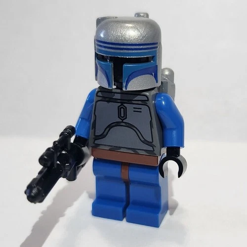 Lego 1x1 Stud + Star Wars Jango Fett custom Minifigure Cloud City Style