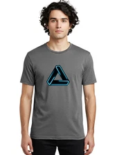 Delta-Symbol-3 Mens Graphic Tee, 100% Cotton, Casual Summer Wear
