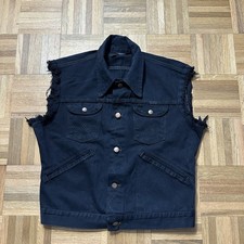 Vintage Wrangler No Fault Denim Vest 1970s Medium