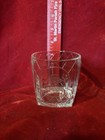 CROWN ROYAL Diamond Cut Cathedral Embossed Rocks Whiskey Glass — photo 2