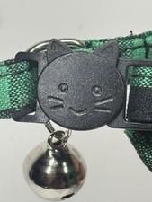 2 x Christmas Cat Collars Breakaway w/ Bell, 2 Pack Adjustable 7.5"- 10.5" Scarf