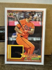 Topps 2026 Series 1 Samuel Basallo Game Worn Relic 1991 Edition