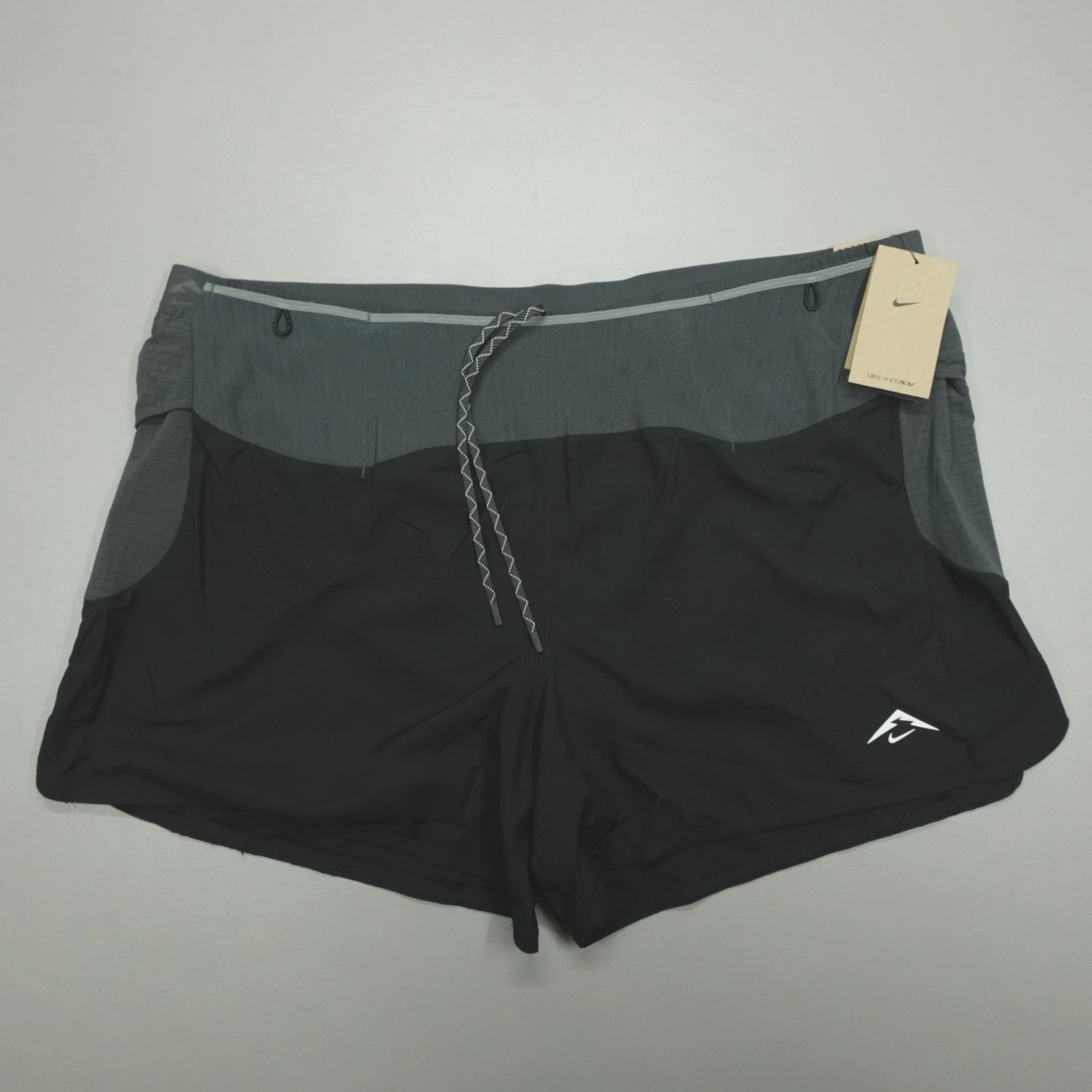 Nike Trail Second Sunrise ADV Running Shorts 5" Men’s Size 2XL Black HJ3572-010
