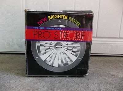 The Beam Pro Strobe Light Adjustable.1998. Mint In Box!