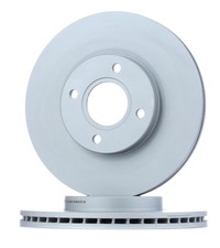 2x ATE Disque de frein Avant pour FORD Fiesta Mk6 3/5 portes (JA8, JR8) 278,0mm