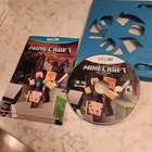 Minecraft Wii U Edition (Nintendo Wii U, 2016) Disc And Manual