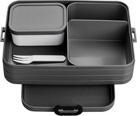 Mepal Lunchbox Take A Break Large 1500Ml Brotdose Mit FäChern Nordic Black