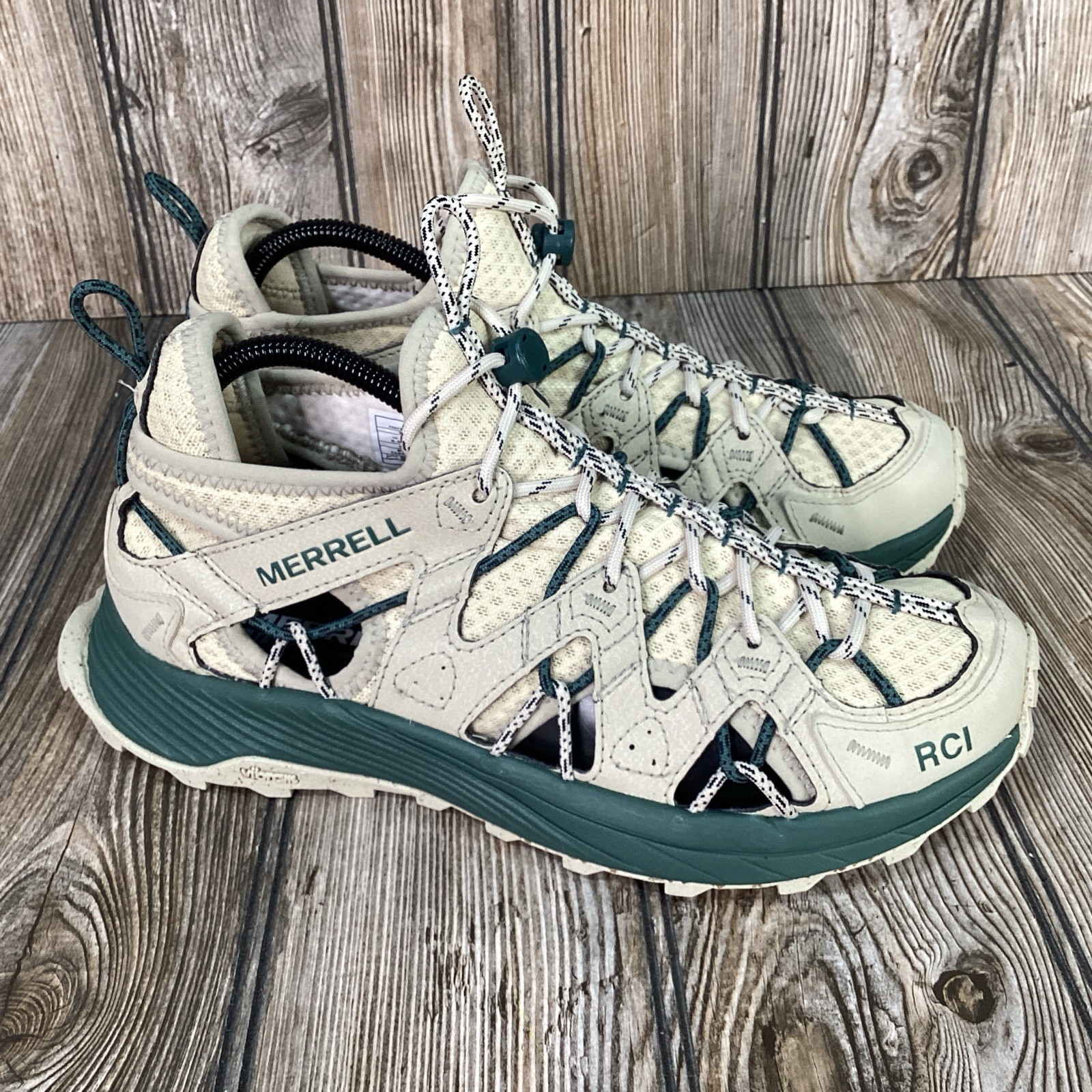 Reese Cooper Merrell donna Moab FLight SVE taglia 8 5 bianco ostrica J067974