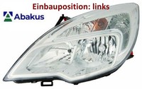 Abakus 442-1166LMLDEM1 Hauptscheinwerfer Links Scheinwerfer FüR Opel