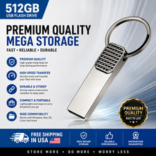 512GB High-Speed USB 3.0 Flash Drive Portable Memory Stick Pen Drive For Storage