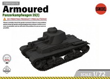 SSMODEL 1/72 Panzerkampfwagen 35 t Resin Model Kit TSS0720175