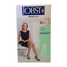 Jobst Support Compression Stockings,Thigh,C.T. Small,CT,8-15mmHg,Sun Bronze