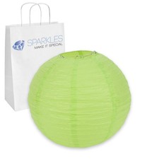 5 pcs 10" inch Chinese Paper Lantern - Apple Green - Wedding Party Event ka