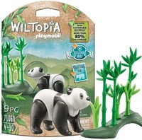 Playmobil Wiltopia Panda Tierfigur Tier Tierwelt Wildtiere Bambus Spielset