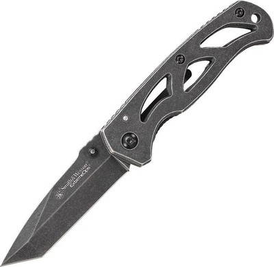 Smith & Wesson Extreme Ops Frame Lock 3.75'' Closed Tanto Blade Pocket Knife