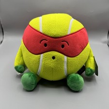 FAO Schwarz Heroes of the Game 9" Tennis Ball Plush Caped NWT