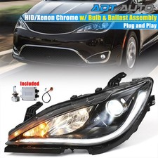 For Chrysler Pacifica 2017-2020 Hidxenon Led Drl Headlight Assembly Left Driver For Chrysler Pacifica 2017-2020 Hidxenon Led Drl Headlight Assembly Left Driver