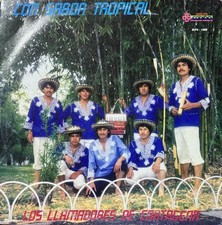 LOS LLAMADORES DE CARTAGENA Con Sabor Tropical LP 1987 Mexico Heavy Cumbia