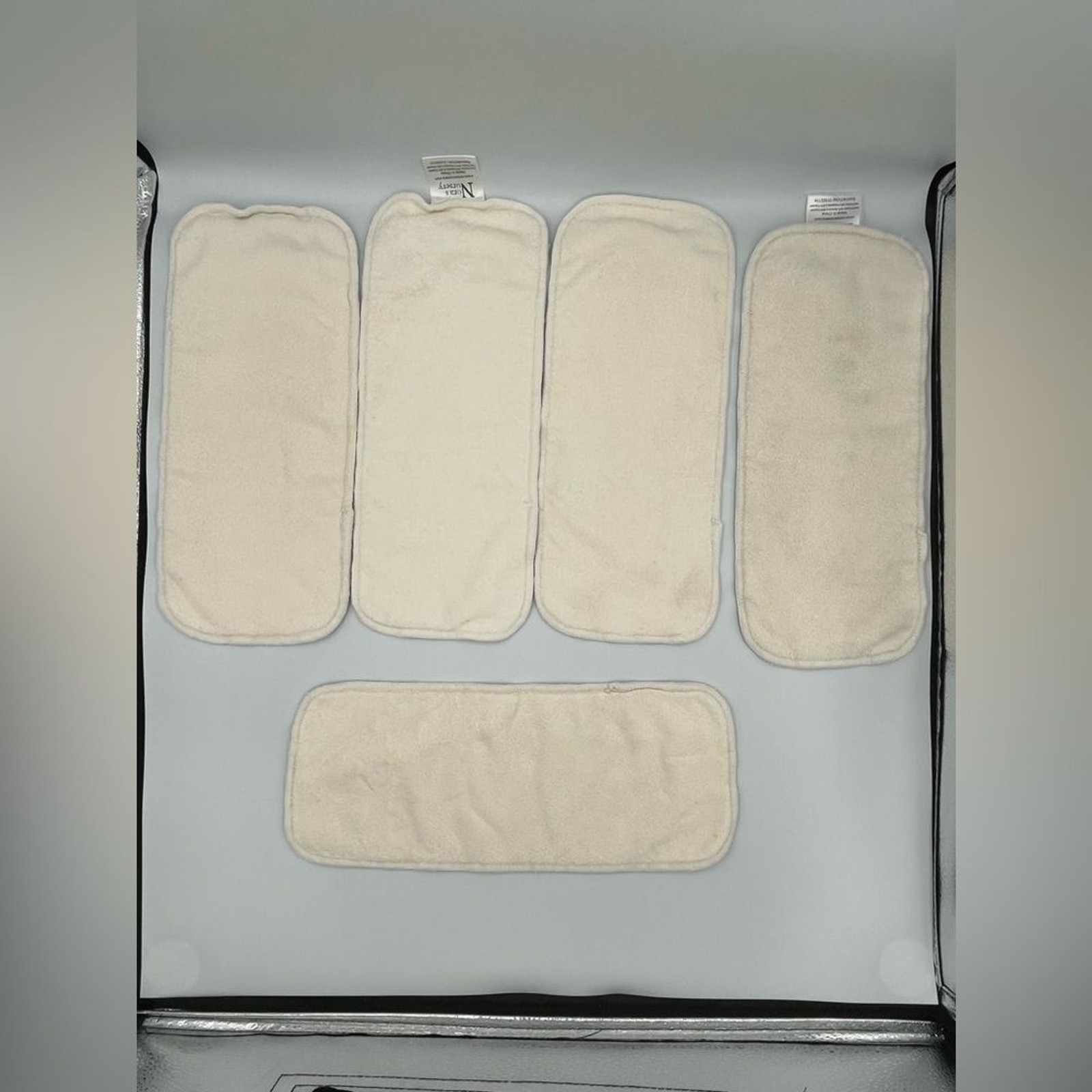 Nora’s Nursery 5 Cloth Diapers and 5 Inserts