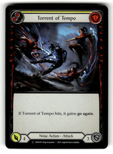 Torrent of Tempo (Yellow) CRU070 Foil Common Crucible of War LP