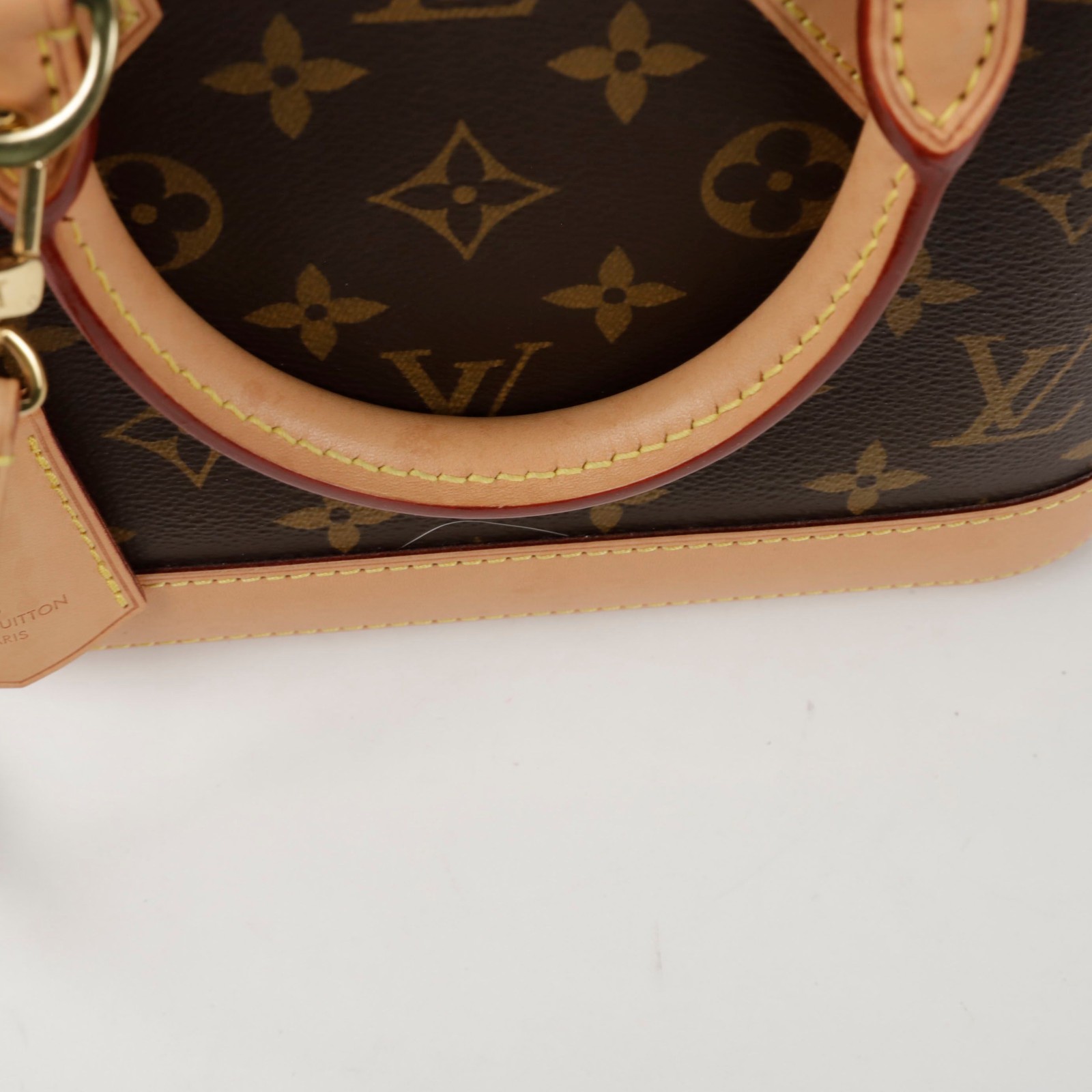 Louis Vuitton Alma BB Tote Shoulder Bag 151945412 thumbnail 9