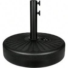 50Lbs Patio Umbrella Base, Outdoor Umbrella W...