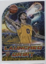 2023-24 Cosmic Chrome Gold Interstellar Refractor 21/50 Jalen Hood-Schifino 1ij1