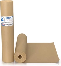 18"x1,200"(100') Brown Kraft Paper Roll - Multipurpose Packing, Wrapping, Crafts