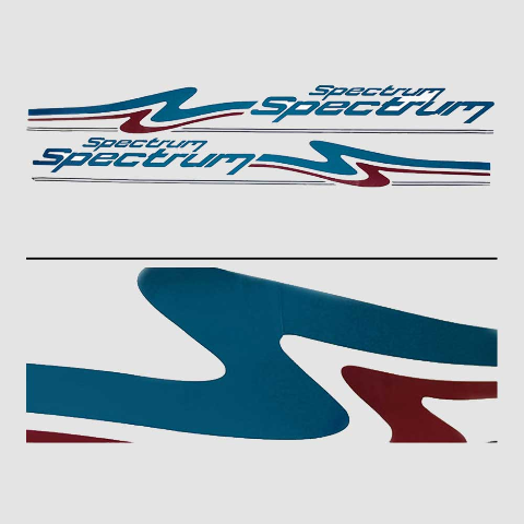 Bayliner Boat Decal 3707-5357 3707-5356 | Spectrum 89 Inch Bayliner Boat Decal 3707-5357 3707-5356 | Spectrum 89 Inch