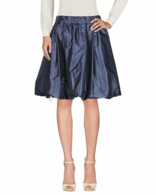 Bogner Ladies Bianca-1 Skirt - Women's Size 38 US 8 Medium - Navy Blue - NEW