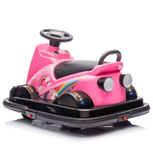 12V Kids Ride On Motor Bumper Car,integrating system,Rotate 360 degrees in place - Picture 12 of 12