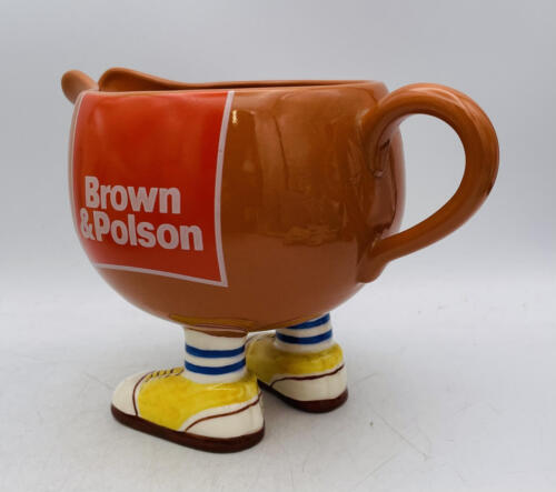 FAB RETRO CARLTON WALKING WARE BROWN & POLSON JUG 1970s - Picture 3 of 5