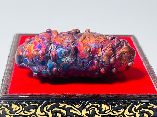 Noni Rainbow 7 colored LEKLAI Magic Stone Amulet charming Talisman Natural Rare - Picture 17 of 21