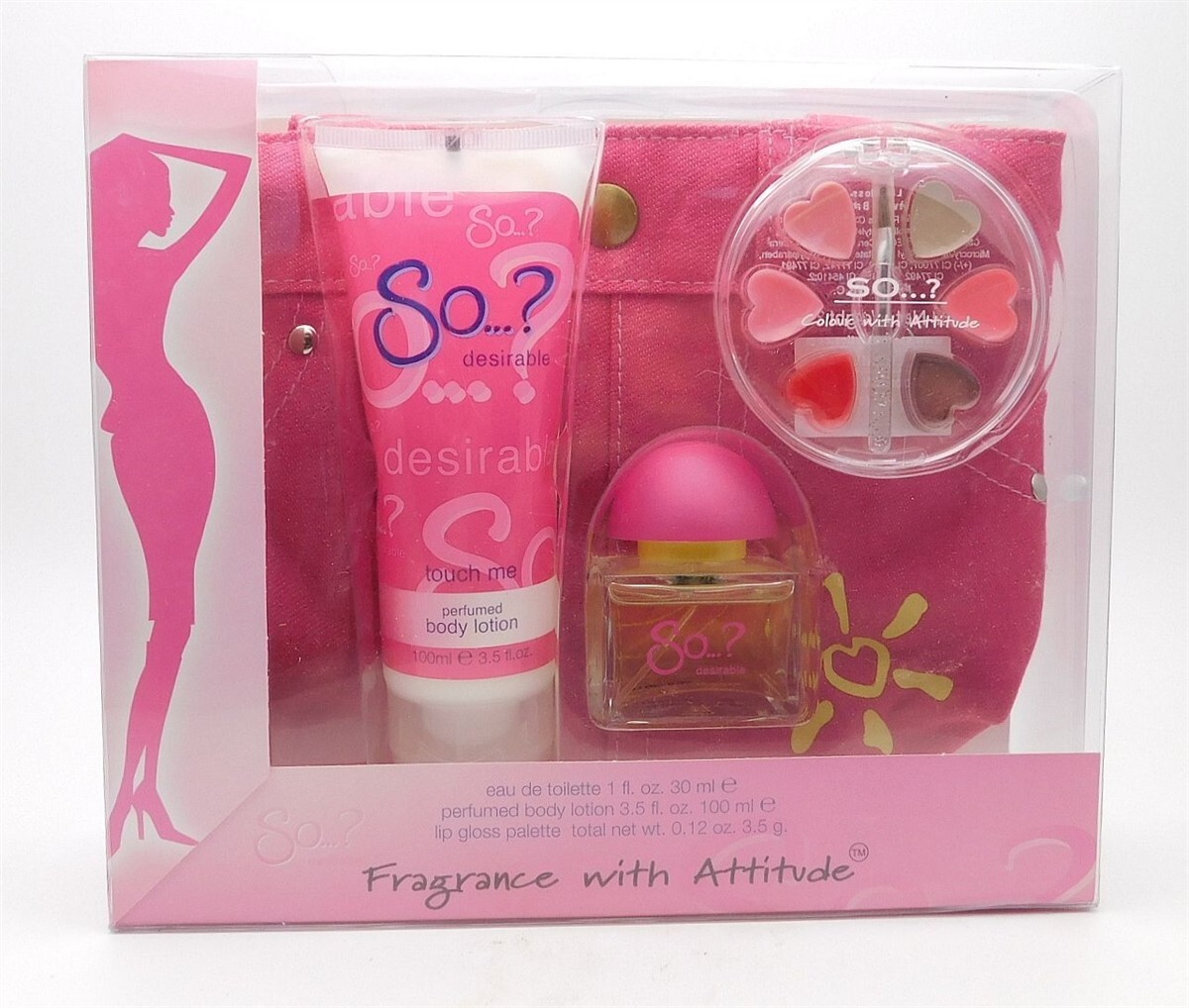 Desirable Fragrance With Attitude Set: Eau