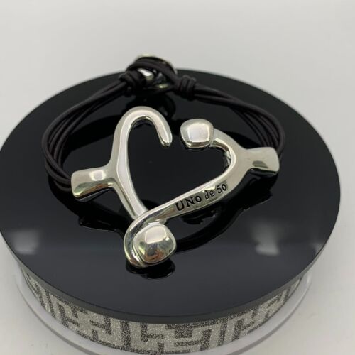 Uno de 50 Women's Bracelet - Loved Love silver with Metal Heart | eBay