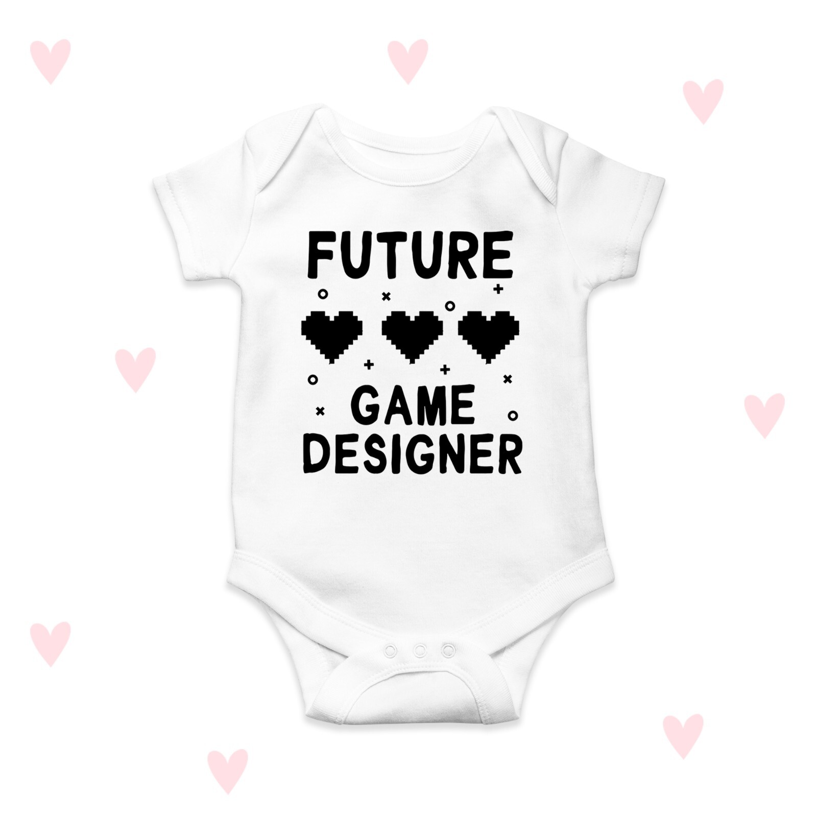 Gamer Baby Grow Game Designer Baby Boy Girl Clothes Gifts Mummy Daddy Gaming