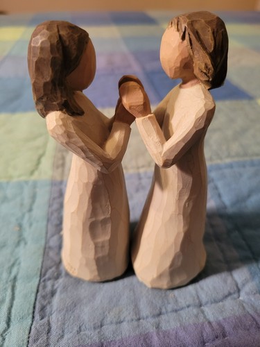 Set of 4 Willow Tree Angels - Friendship - Loving - Sisters (set of 2) - Picture 6 of 9