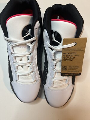Air Jordan 38 \'Fundamental\' Size 10 NIB Air Jordan 38 “Fundamental” White/Black-Siren Red DZ3356-106  main image 4