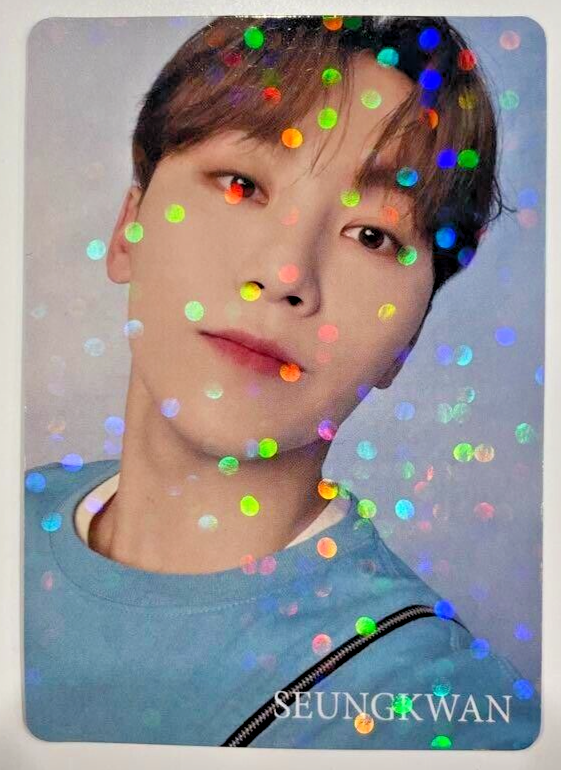 SEVENTEEN FC JAPAN 更新特典　スングァン SEVENTEEN SEUNGKWAN FOLLOW JAPAN CARAT FC fanclub update hologram