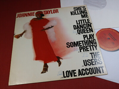 Johnnie Taylor  SHE'S KILLING ME  -  LP Columbia JC 36061 USA 1979 near mint