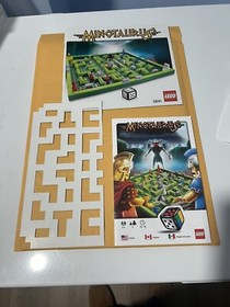 LEGO 3841 Minotaurus Game - Rules Booklet, Building Instructions, Template only