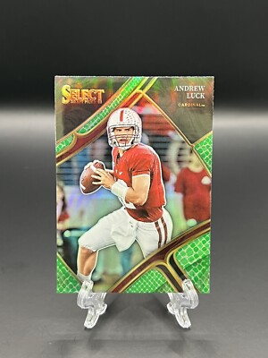 Andrew Luck 2023 Select Draft Picks - Dragon Scale Prizm - SSP!! #177 NM