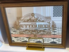 Universal Epic Universe Harry Potter Butterbeer England 1920s Mirror Sign