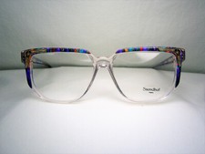 Stendhal luxury eyeglasses square, oval, women's, frames, vintage NOS